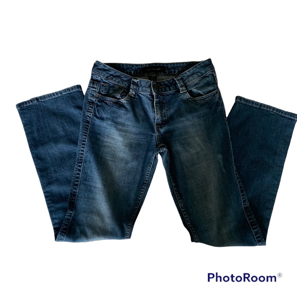 Vintage Calvin Klein lean boot cut, Low Rise jeans Sz 8